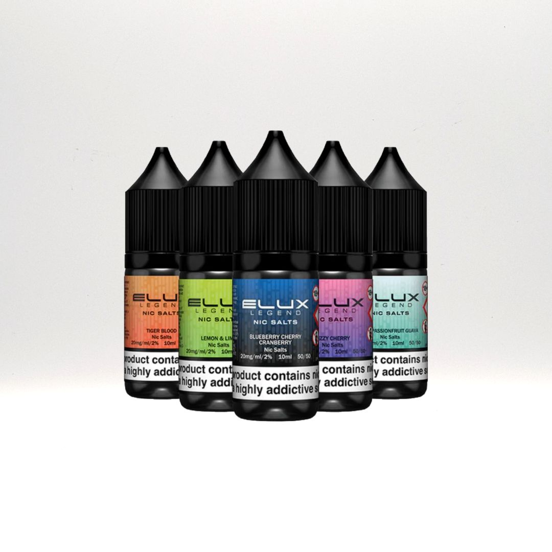 Elux Legend nic salts e-liquid Rochdale — £4 each or 3 for £10 at Belfield Vape OL16